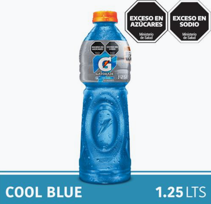 GATORADE AZUL 1.25 LTS (6) 1-6