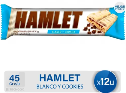 HAMLET BLANCO COOKIS 42GR (21) 1-3