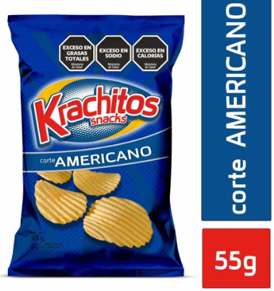 KRACHITOS PAPAS FRITAS C/AMER 50GR (24) 1-6