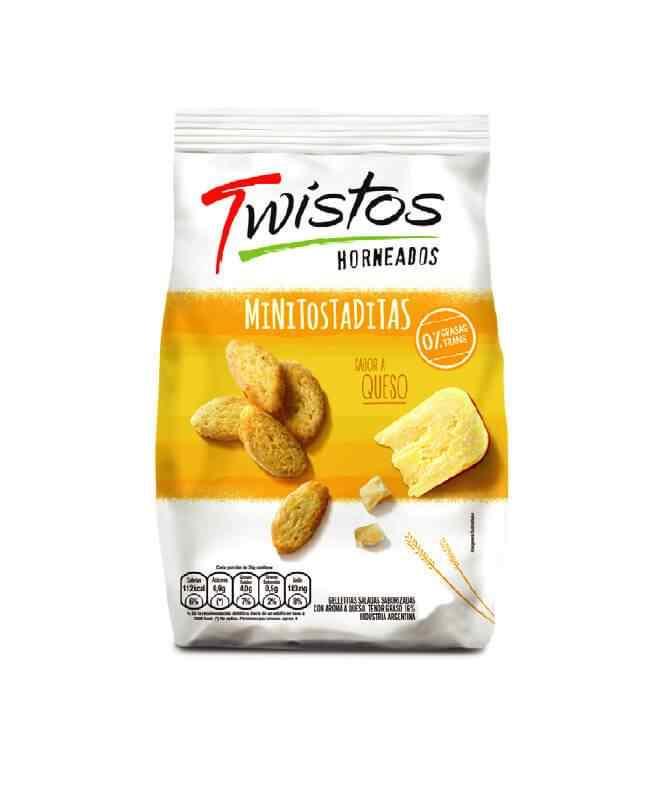TWISTOS MINI TOSTADITAS 4 QUESOS 40GR (40) 1-3