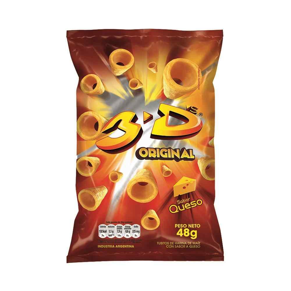 3D MEGA QUESO 43GR (75) 1-3