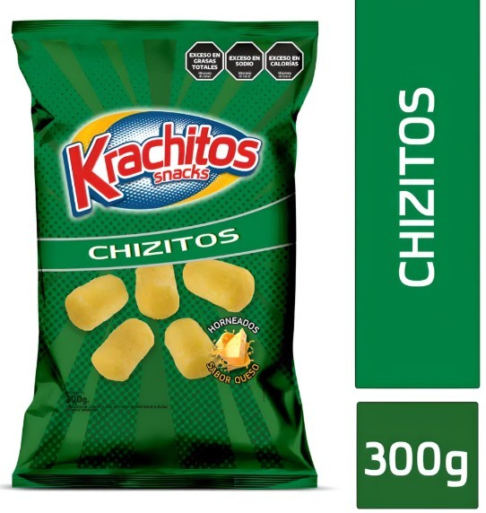 KRACHITOS CHIZITO SABOR QUESO 240GR (10)