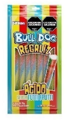 REGALIZ BULLDOG TUTI FRUTTI 75GR (24) 1-3
