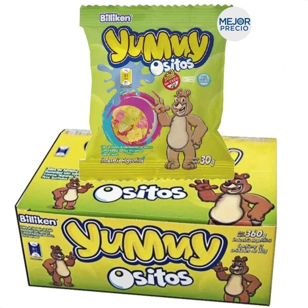 YUMMY CAJITA OSITOS x30GR (12)