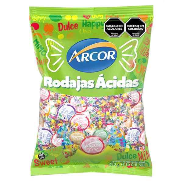 ARCOR RODAJAS ACIDAS 930GR (12)