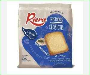 TOSTADAS CLASICA RIERA 200GR (18) 1-3