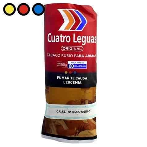 CUATRO LEGUAS TABACO x50GR (10) 1-3