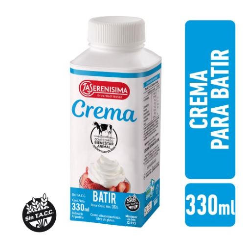 CREMA PARA BATIR 330ML