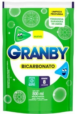 JABON LIQUIDO GRANBY 800 LIMON (12) 1-3