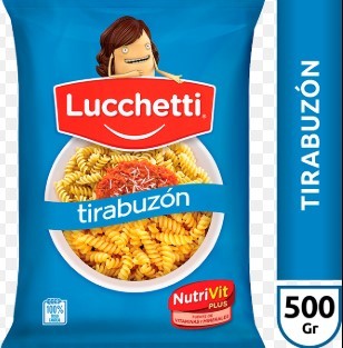 FIDEOS LUCCHETTI TIRABUZON 500GR (15) 1-15