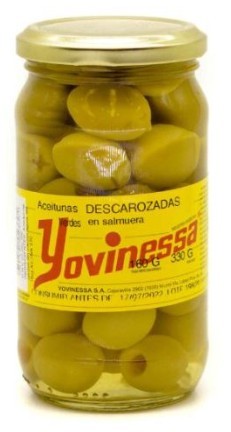 YOVINESSA ACEITUNA DESCAROSADA 330GR (12) 1-3