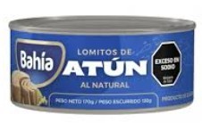 BAHIA ATUN LOMITO EN NATURAL 170GR (48) 1-6