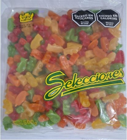 SELECCIONES GOMITAS OSITO 500GR (12)