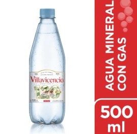AGUA VILLA VICENCIO CON GAS 500ML (12) 1-12