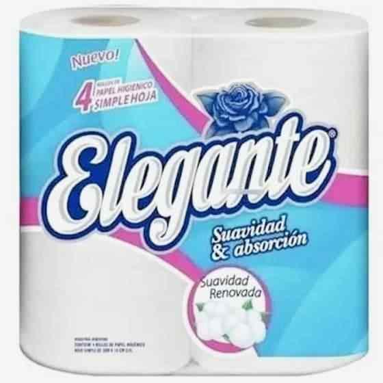 PAPEL HIGENICO ELEGANTE S/H 30MTS x4 (12) 1-12
