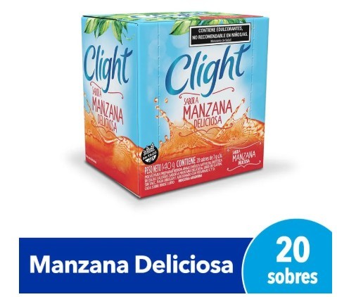 JUGO CLIGHT MANZANA DELICIOSA x20 (12)