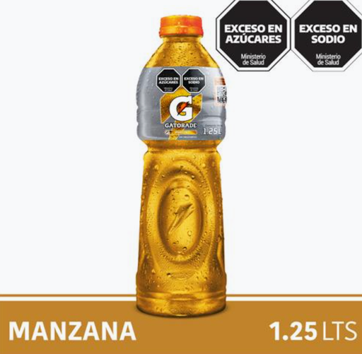 [00567] GATORADE MANZANA 1.25 LTS (6) 1-6