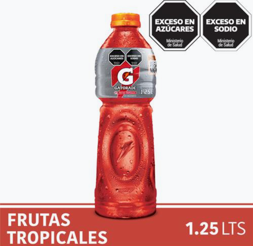 [00570] GATORADE TROPICAL 1.25 LTS (6) 1-3