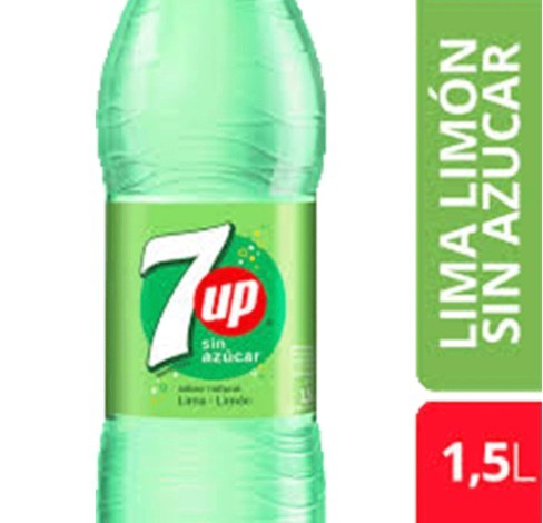 [00601] BEB. BOTELLA SEVEN UP FREE 1,5LTS (6) 1-6