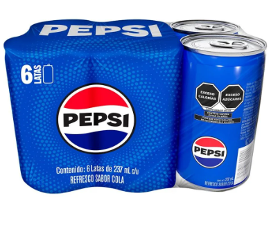 [00602] LATA PEPSI 354ML (6) 1-6
