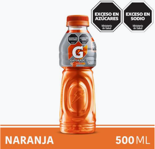 [00607] GATORADE NARANJA 500ML (6) 1-6