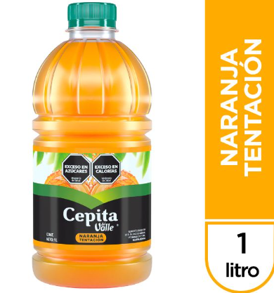 [00644] CEPITA BOTELLA NARANJA 1 LITRO (6) 1-6