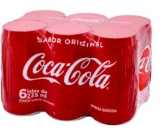 [00645] ..COCA COLA LATA  354ML (6) 1-6