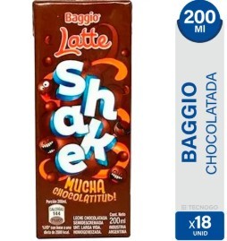 [00670] BAGGIO LATTE CHOCOLATADA 200ML (18) 1-18