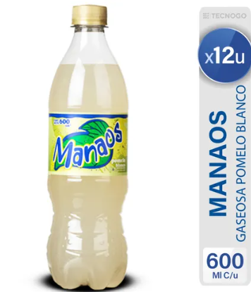 [00680] MANAOS POMELO 600ML (12) 1-12