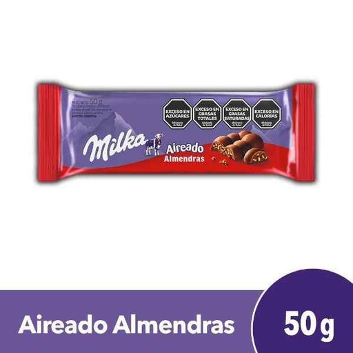 [00751] MILKA BURBU x50GR ALMENDRA (28) 1-3