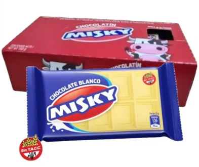 [00788] MISKY CHOCO BLANCO x25GR (30) 1-5