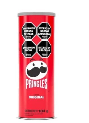 [00848] PRINGLES ORIGINAL 104GR (18) 1-3