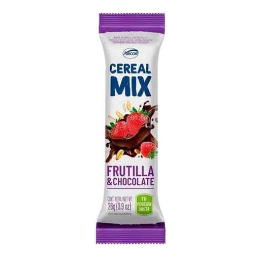 [01028] CEREAL MIX FRUTILLA CON CHOCOLATE (20) 1-6