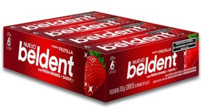[01102] BELDENT FRUTILLA ROJO (20)