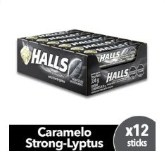 [01122] HALLS NEGRO x12 (30)