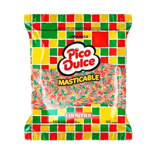[01176] PICODULCE CARAMELO MASTICABLE x500GR