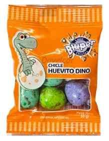 [01238] PEKES CHICLE DINO HUEVITO TIRA X6
