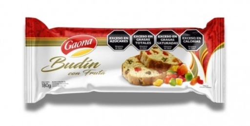 [01364] GAONA BUDIN C/FRUTAS 180GR (15) 1-6