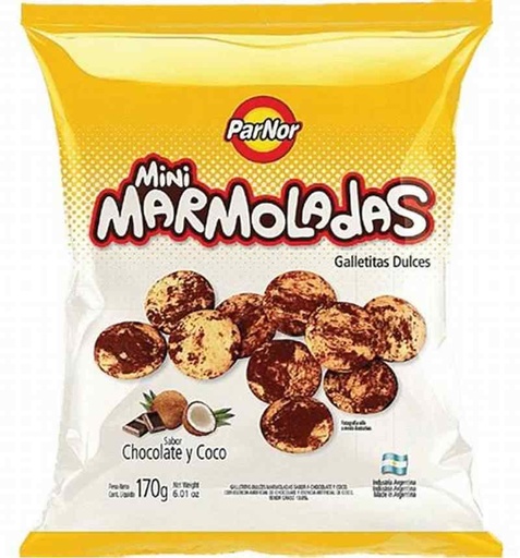 [01452] PARNOR MARMOLADAS x170GR (30) 1-6