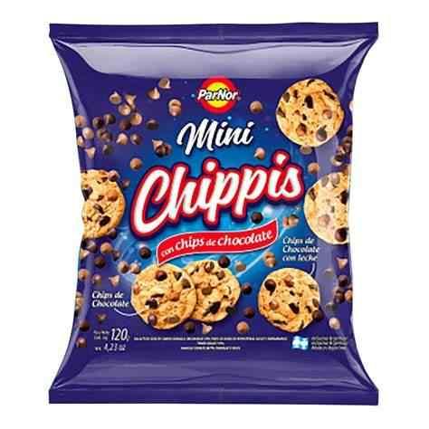 [01467] PARNOR CHIPPIS DE CHOCO 120GR (30) 1-6