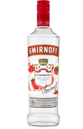 [01889] SMIRNOFF BOTELLA STRAWBERRY 700ML (6) 1-3