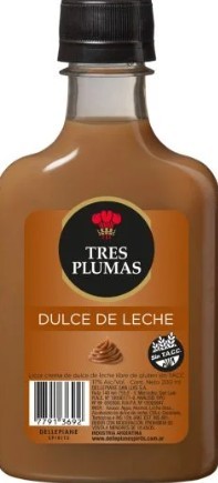 [01904] TRES PLUMAS DULCE DE LECHE 200ML (12) 1-6