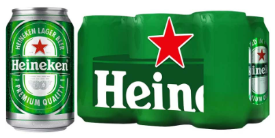 [01971] CERVEZA LATA HEINEKEN 473ML (24) 1-6