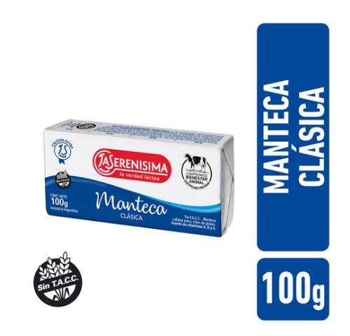 [02146] MANTECA LA SERENISIMA 100GR