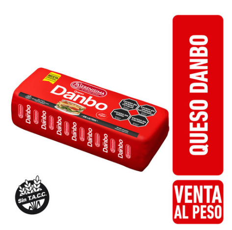 [02157] QUESO DANBO (LA SERENISIMA BARRA X3.5KG) P/KG $18.737