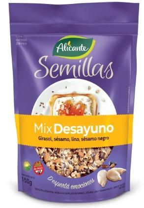[02243] ALICANTE SEMILLAS  DESAYUNO 150GR (12) 1-3