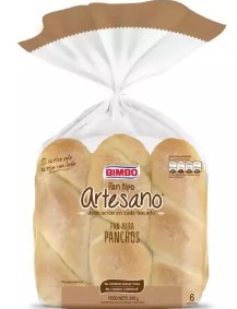[06545] PAN PANCHOS ARTESANO X6