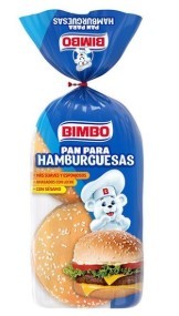[06552] PAN HAMBURGUESA BIMBO X4