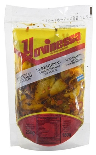 [06565] YOVINESSA BERENJENAS E/ACEITE 130GR (12) 1-3