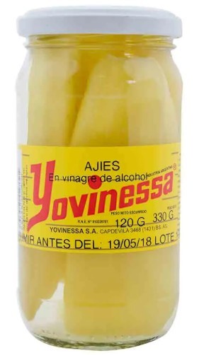 [06570] YOVINESSA  AJIES VINAGRE 330GR (12) 1-3